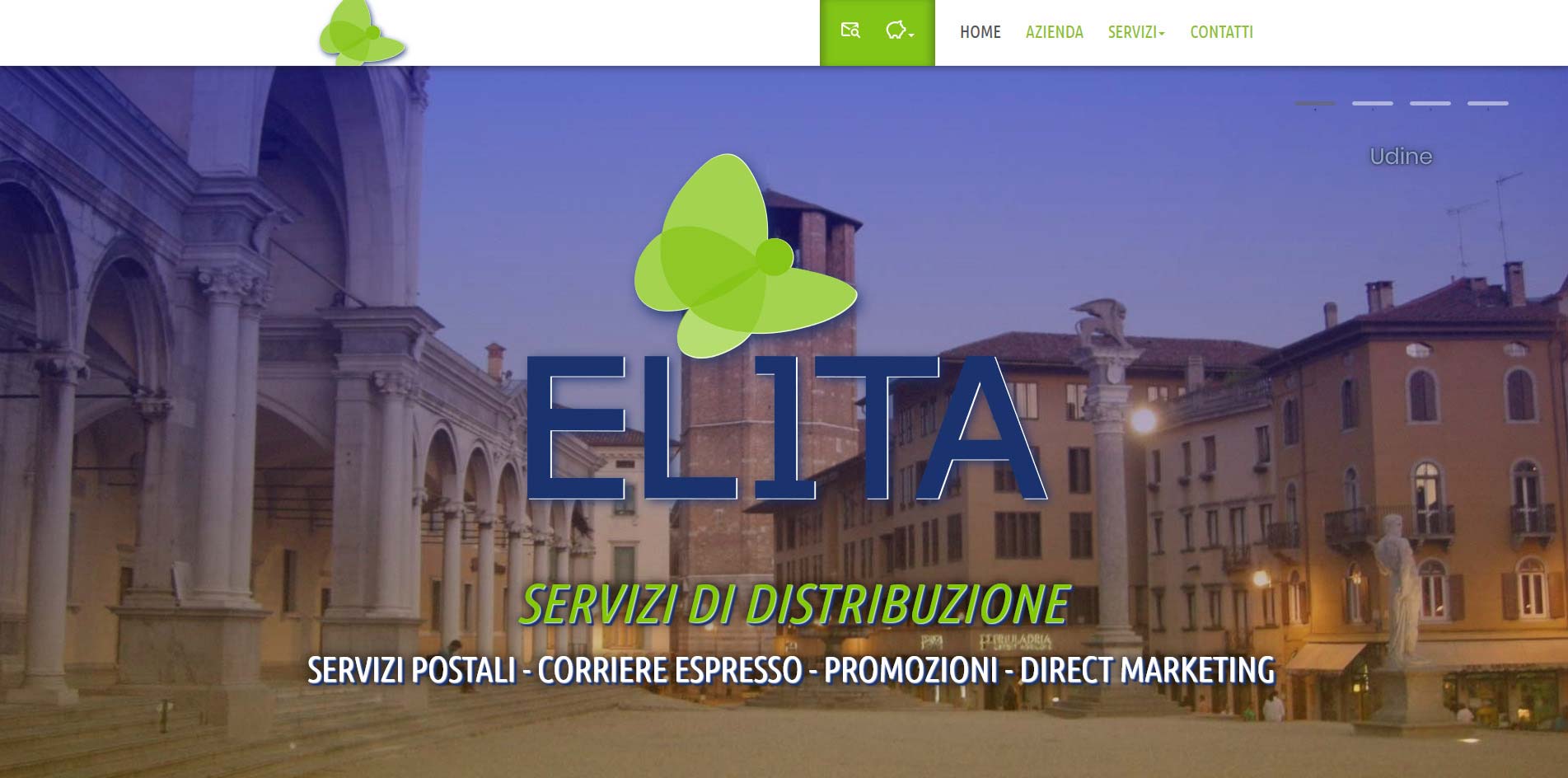 Elita srl. Da vent'anni servizi di recapito su tutta la regione Friuli Venezia Giulia.